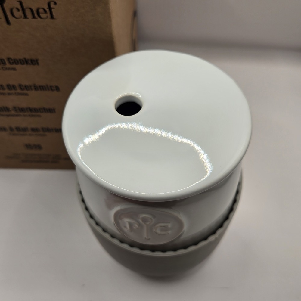 Pampered Chef Ceramic Egg Cooker #1529 – In the Box - Microwave‎ Cake/Muffins - Picture 3 of 6